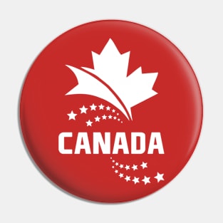 Canada White Lineart | Limited Edition Pin