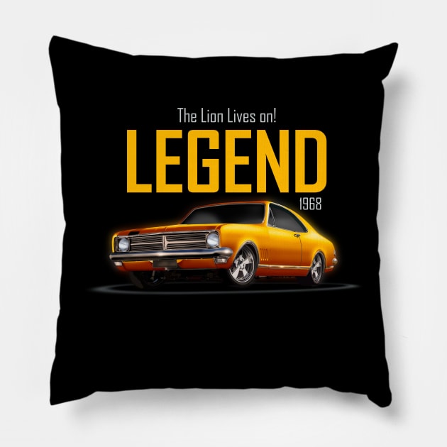 Holden HK Muscle Car Pillow by hardtbonez