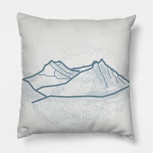 Abstract landscape Pillow