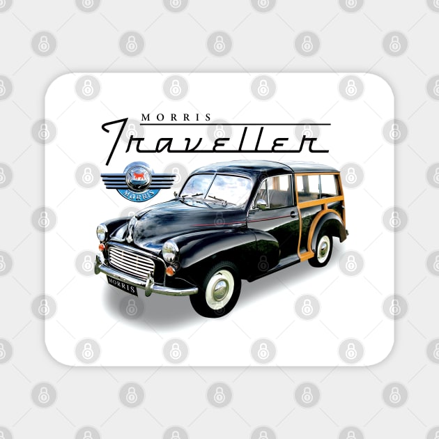 Morris Traveller Magnet by Midcenturydave