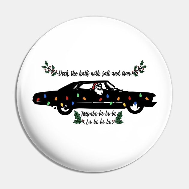 Supernatural Impala Christmas Pin by Wayward Designs by EJM