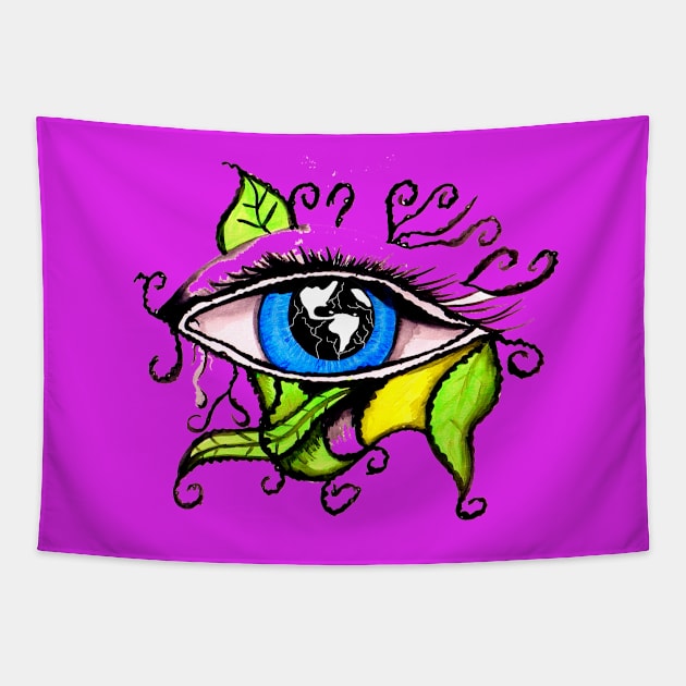 eye Tapestry by Hydra