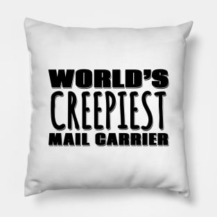 World's Creepiest Mail Carrier Pillow