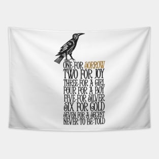 crows new 6 Tapestry