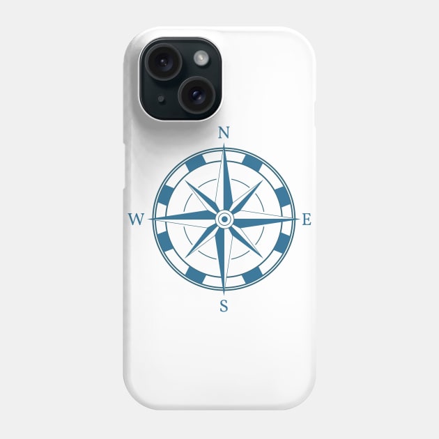 Nautical Compass Phone Case by LittleMissy