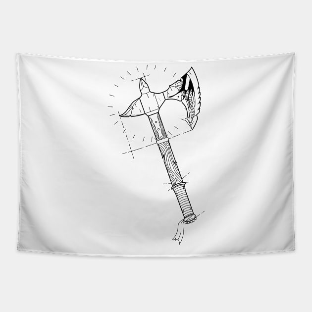 Battleaxe Tapestry by Thedruidinks