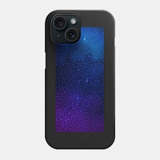 Blue Galaxy Phone Case