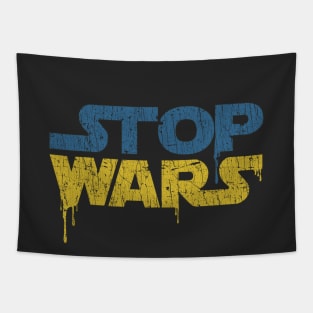 Stop Wars Ukraine 2022 Tapestry