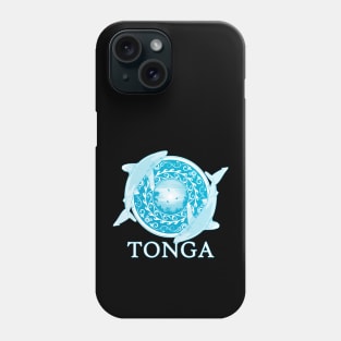 Oceanic Whitetip Sharks Tonga Pride Phone Case