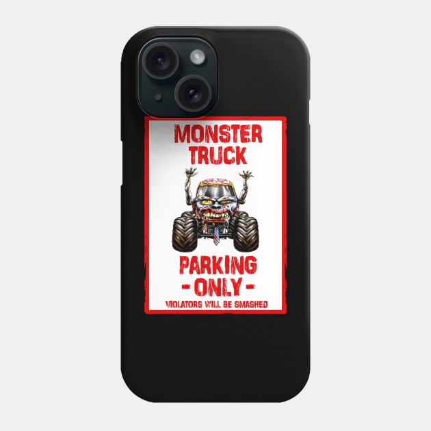 The Zombie Parking Phone Case by rickyrickbob