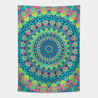 Colorful Boho Mandala Tapestry