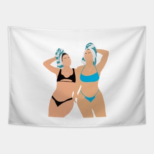 Addison Rae and Dixie D'Amelio Tapestry