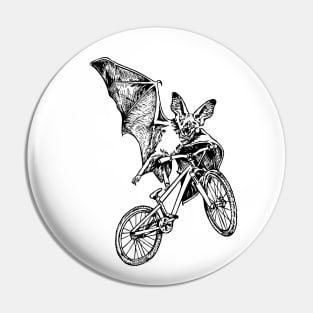 SEEMBO Bat Cycling Bicycle Cyclist Bicycling Bike Fun Biker Pin