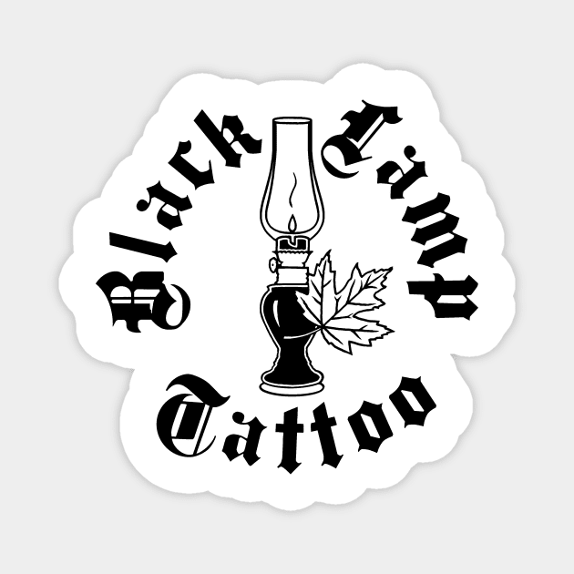 Black Lamp Logo Magnet by Black Lamp Tattoo