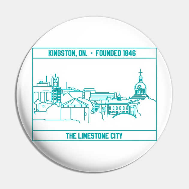 Kingston, Ontario badge. Pin by scotmccormack