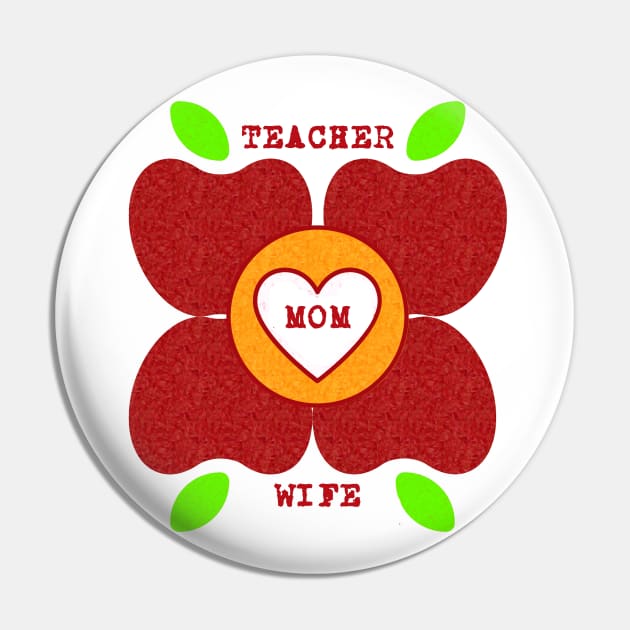 Teacher. Mom. Wife. Pin by TeachUrb