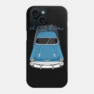 Chevrolet Bel Air 1957 - harbor blue Phone Case