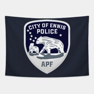 Ennis Alaska Police Tapestry