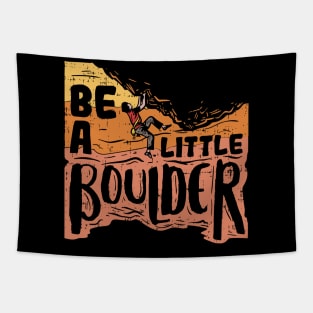 Rock Climber T-Shirt I boulder gift Tapestry