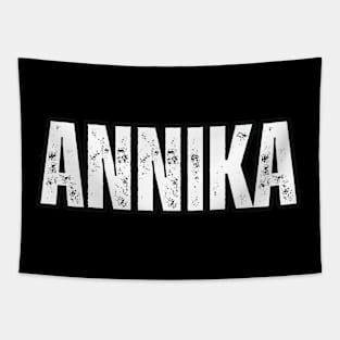 Annika Name Gift Birthday Holiday Anniversary Tapestry