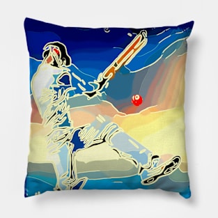 World Cup cricket batsman Pillow