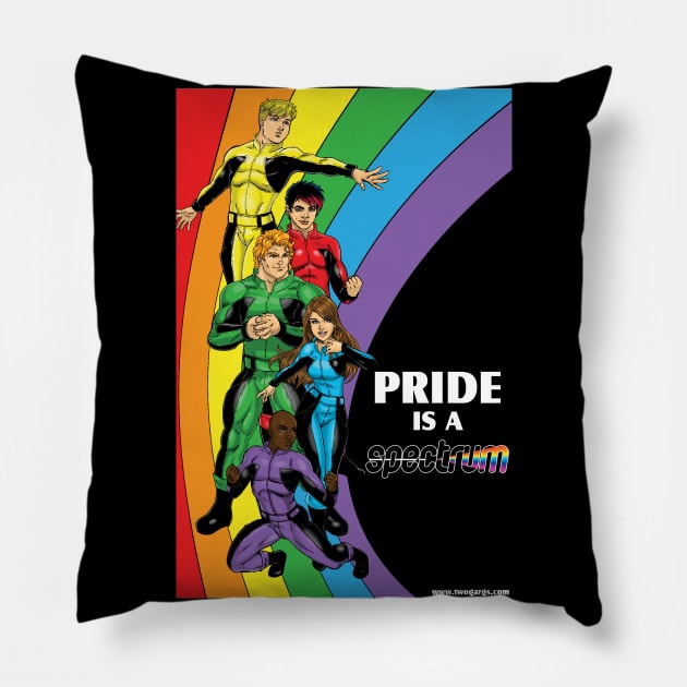 PRIDE is a SPECTRUM Pillow by Twogargs