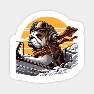 Bulldog Pilot Magnet