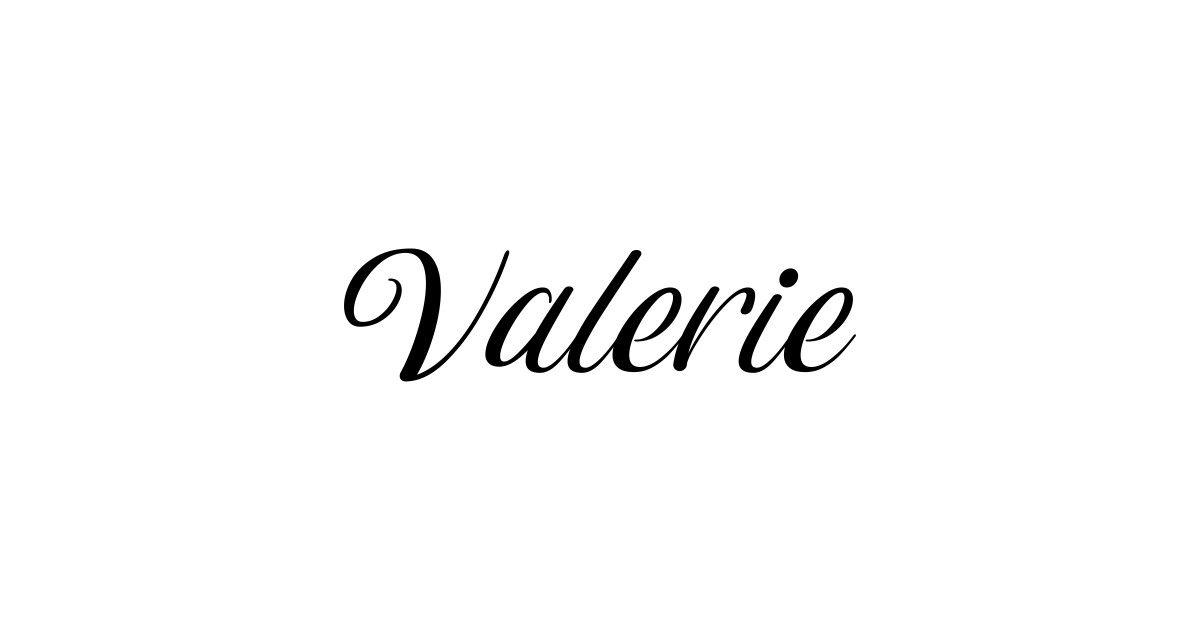 Name Valerie Valerie Camiseta de Manga Larga Niños TeePublic MX