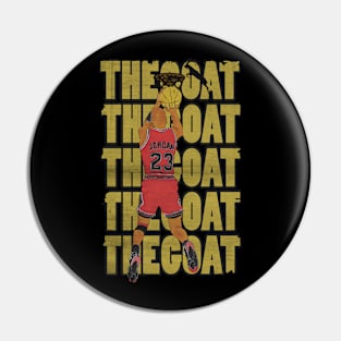 the goat jordan Pin