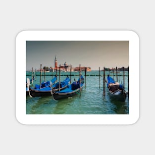 Gondolas in Venice Magnet