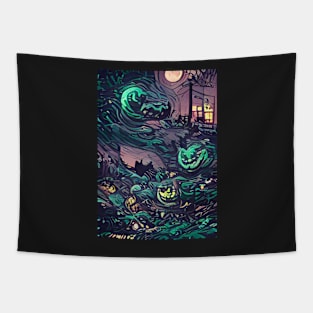 HALLOWEEN VAN GOGH Tapestry