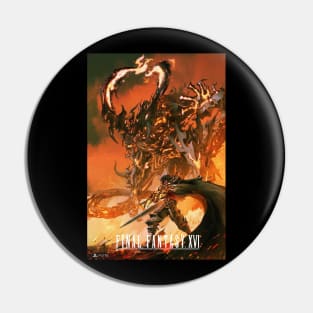 Final Fantasy 16 fan poster Pin