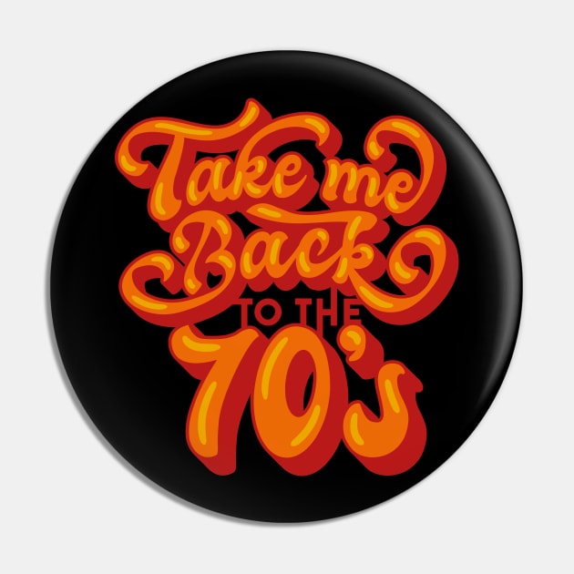 Back to the 70's Pin by madeinchorley