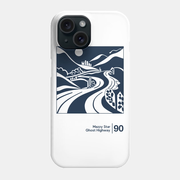 Mazzy Star - Minimal Graphic Design Artwork Phone Case by saudade