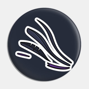 Comfortable Shoes Arch Support Insoles Sticker vector illustration. Fashion object icon concept. Three-layered shoe arch support insole sticker design icon with shadow. Pin