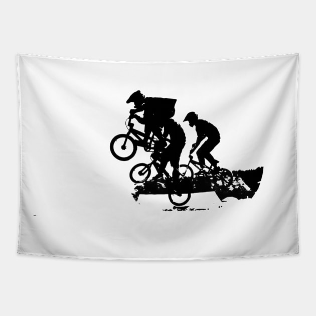 bmx Tapestry by rickylabellevie