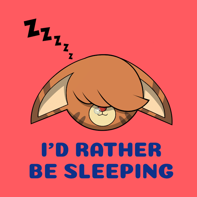 kittyswat Claire I'd Rather Be Sleeping by kittyswat