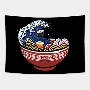 Ramen Wave Tapestry