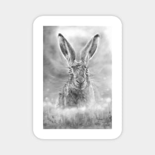 Spring Hare Magnet