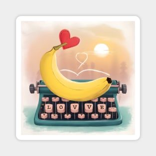 Banana Love Magnet