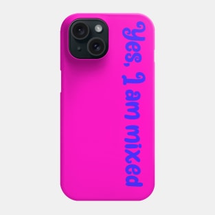 Yes, I am mixed- ethnically ambiguous babes Phone Case