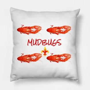 Bayou Mudbugs Pillow