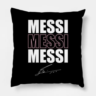 Leo Messi In Inter Miami Pillow