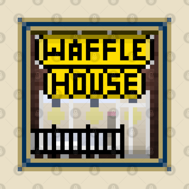 "Waffle House" - GEORGIA TECH BORDER by Little Landmarks