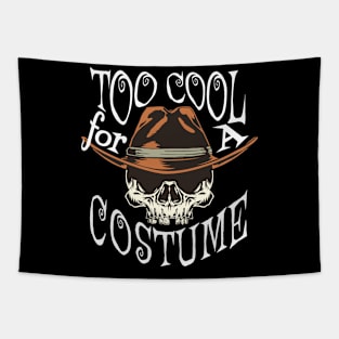 Funny Skull Costume Tshirt Tapestry