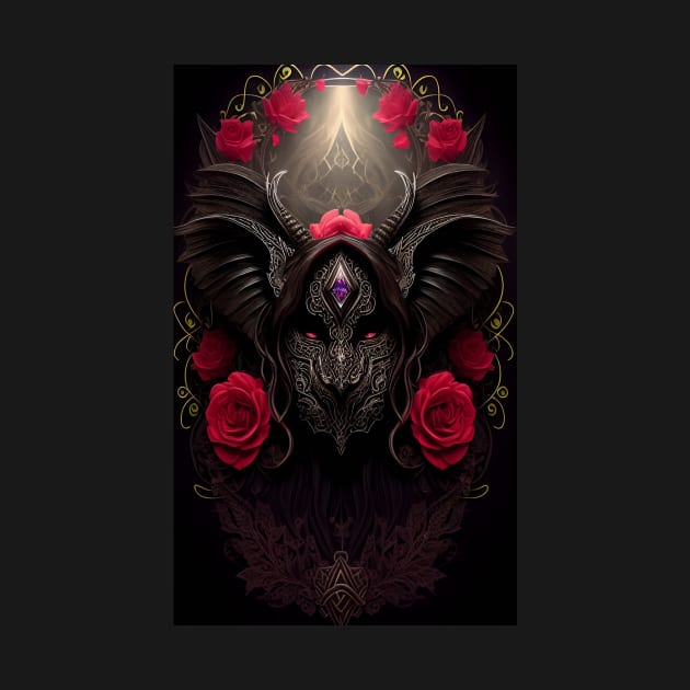 Floral Demon by AS-Designs2023