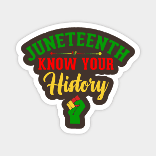 KNOW YOUR HISTORY Magnet