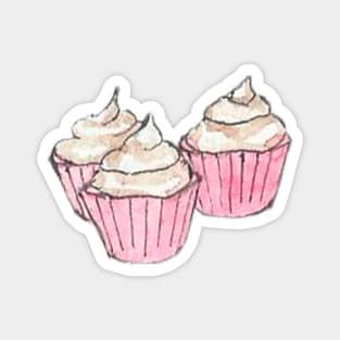 "Cupcakes" sweet sticker Magnet