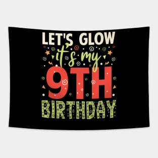 9th Birthday Gift For Kids Boys Girls Tapestry