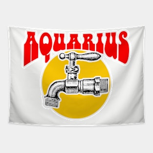 Aquarius Zodiac Tapestry